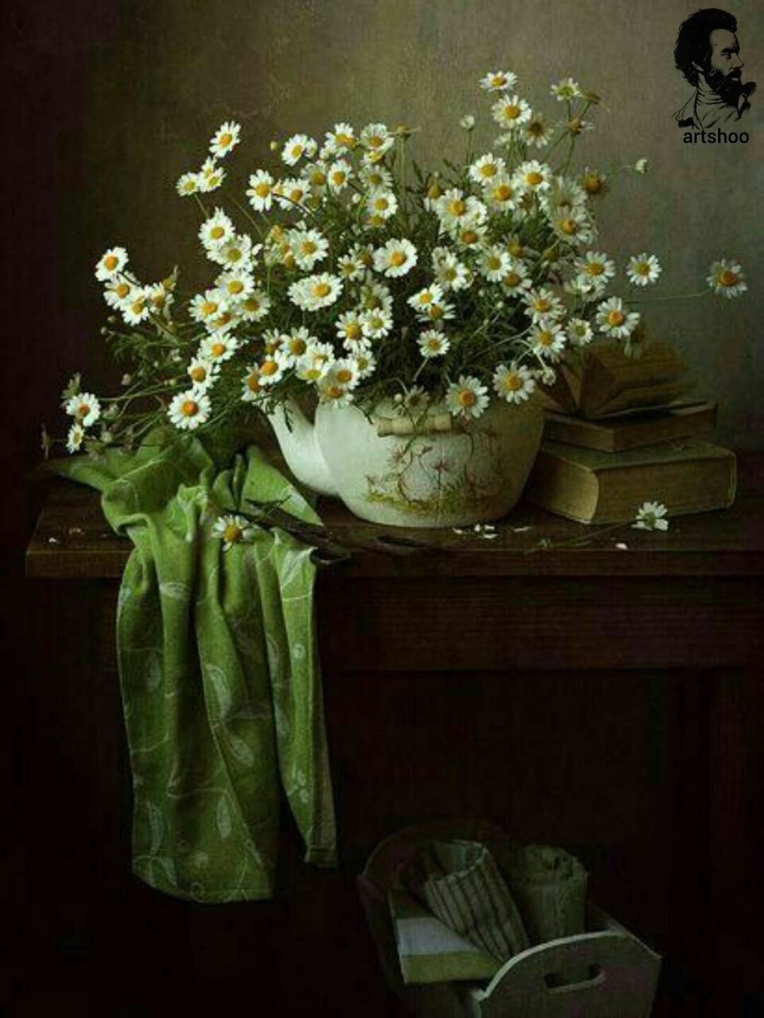 آموزش نقاشی رنگ روغن